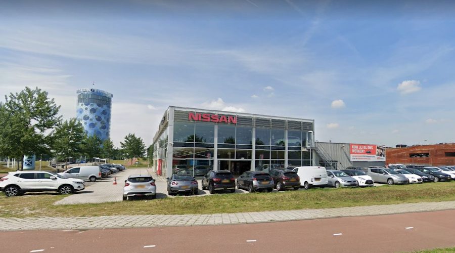 Renovatie Nissan-garage Amsterdam
